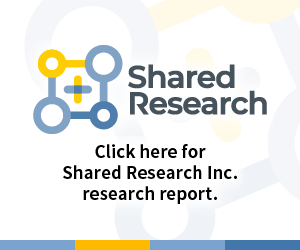 Company report based on Shared Research Inc.